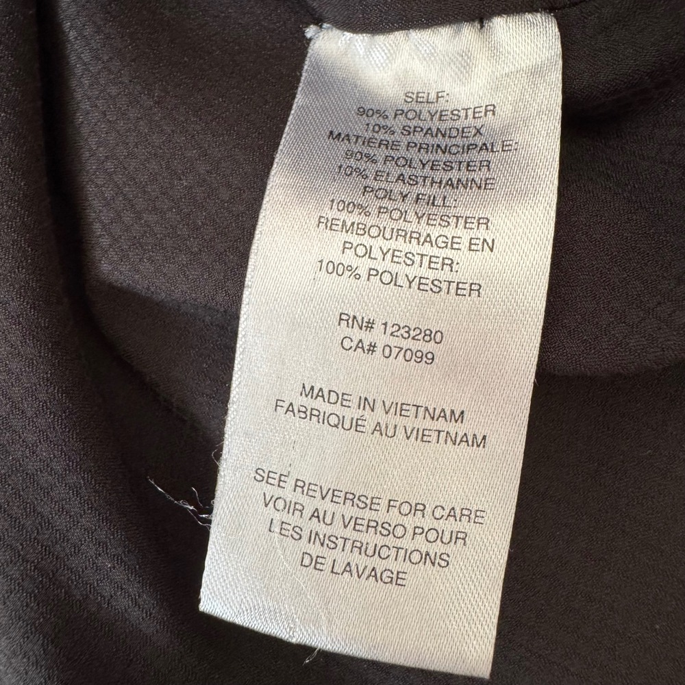 TravisMathew Interlude Puffer Vest Mens XL Black Full Zip Golf Quilted 1MT369 - Picture 5 of 10